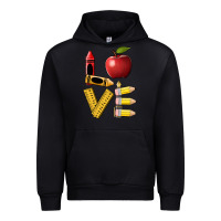 Black love teacher Urban Hoodie - BarkalooDesign