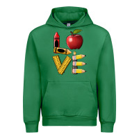 Emerald love teacher Urban Hoodie - BarkalooDesign