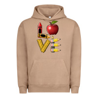 Pigment Burro love teacher Urban Hoodie - BarkalooDesign