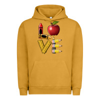 Pigment Peanut Butter love teacher Urban Hoodie - BarkalooDesign