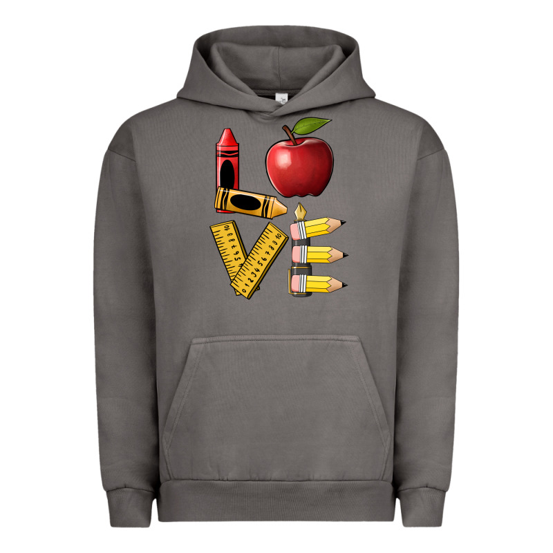 Love Teacher Urban Hoodie by BarkalooDesign | Teevron