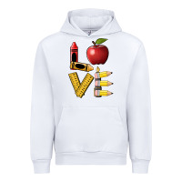 White love teacher Urban Hoodie - BarkalooDesign