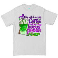 Dove Grey this witch needs coffee before any hocus pocus Premium Tee - BundleAndBundleShop