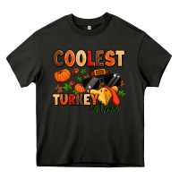 Asphalt coolest turkey in town Heavy Core Tee - MaliasSmallBusiness