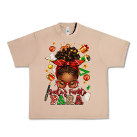 Burro santa's favorite para afro messy bun Urban Heavy Tee - texasbilliewilder