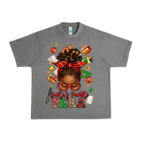 Tornado santa's favorite para afro messy bun Urban Heavy Tee - texasbilliewilder
