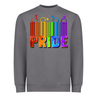 Storm Pride Barcode Heavyweight Sweatshirt - FaDigitalArtStudio