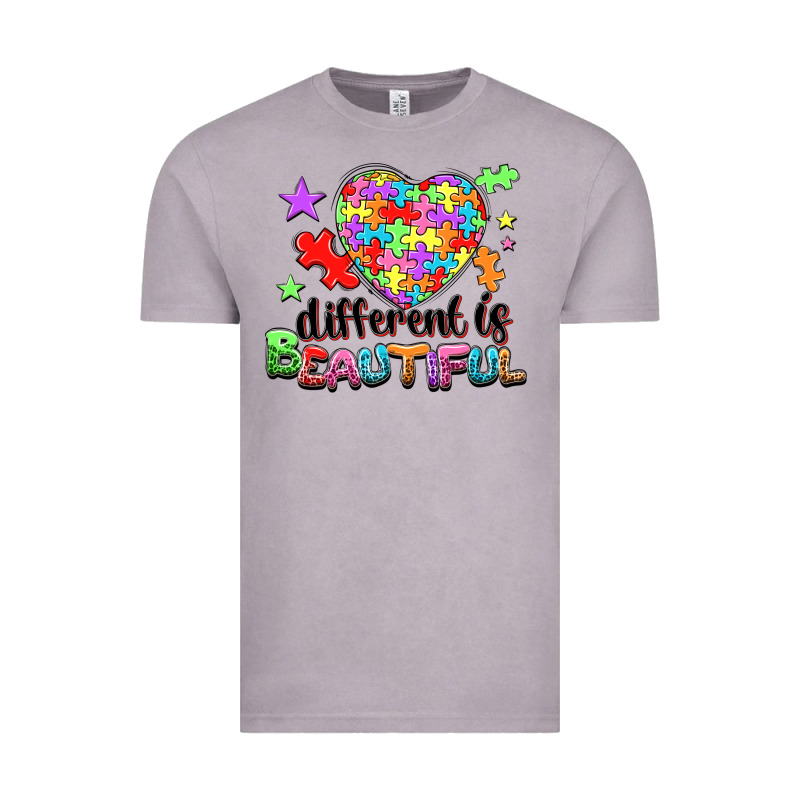 Different Is Beautiful Vintage Tee by NancyCooperArtShop | Teevron