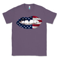 Lavender Lips American Flag Classic Tee - Bettercallsaul