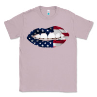 Lilac Lips American Flag Classic Tee - Bettercallsaul