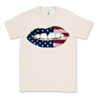 Natural Lips American Flag Classic Tee - Bettercallsaul
