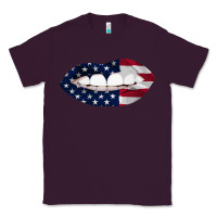 Plum Lips American Flag Classic Tee - Bettercallsaul