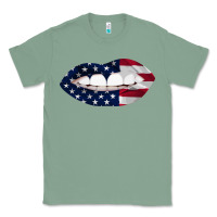 Sage Lips American Flag Classic Tee - Bettercallsaul
