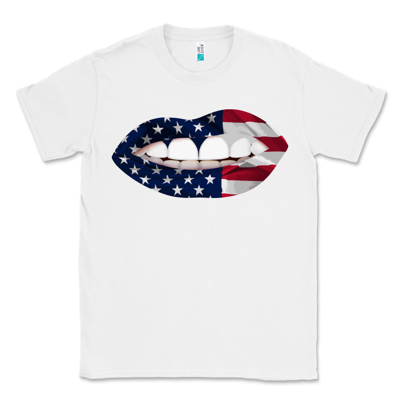 Lips American Flag Classic Tee by Bettercallsaul | Teevron
