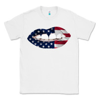 White Lips American Flag Classic Tee - Bettercallsaul