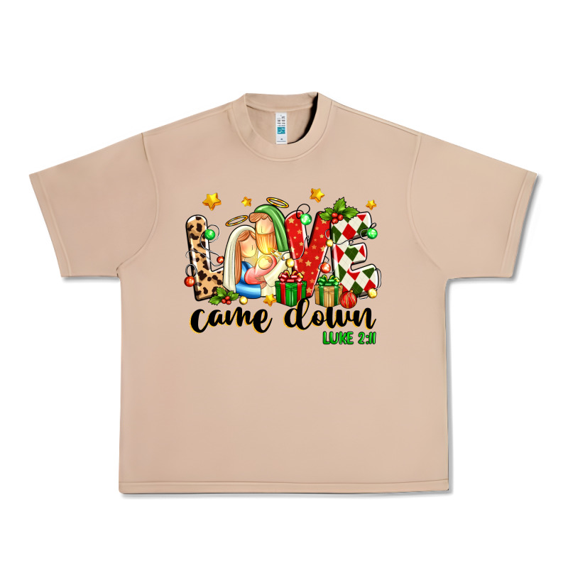 Love Came Down Luke 2 11 Urban Heavy Tee by texasbilliewilder | Teevron