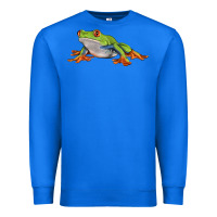 True Royal red eyed tree frog Premium Sweatshirt - LillyAllenDesigns