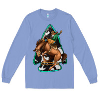 Colony Blue bucking bronco arrowhead Long Sleeve Tee - Jasminsmagicworld