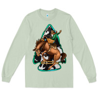 Matcha bucking bronco arrowhead Long Sleeve Tee - Jasminsmagicworld