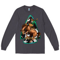Smoke bucking bronco arrowhead Long Sleeve Tee - Jasminsmagicworld