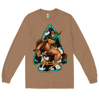 Toasted Coconut bucking bronco arrowhead Long Sleeve Tee - Jasminsmagicworld