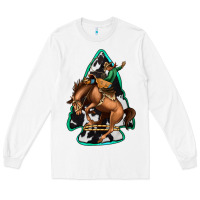 White bucking bronco arrowhead Long Sleeve Tee - Jasminsmagicworld