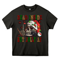Asphalt Dead inside but jolly af Heavy Core Tee - NancyCooperArtShop