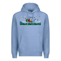 Colony Blue let it snow libbey glass Premium Hoodie - BundleAndBundleShop