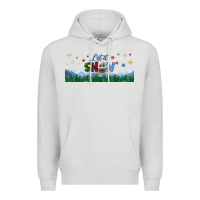 Dove Grey let it snow libbey glass Premium Hoodie - BundleAndBundleShop