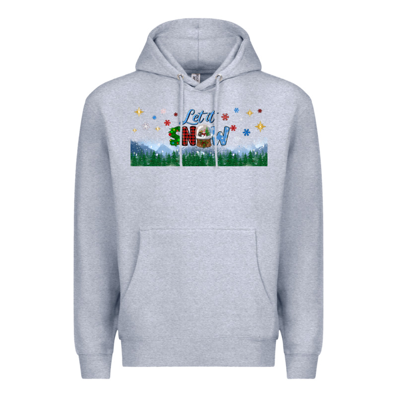 Let It Snow Libbey Glass Premium Hoodie by BundleAndBundleShop | Teevron