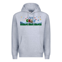 Heather Grey let it snow libbey glass Premium Hoodie - BundleAndBundleShop