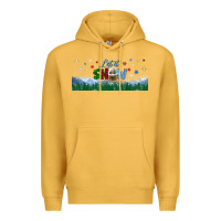 Mustard let it snow libbey glass Premium Hoodie - BundleAndBundleShop