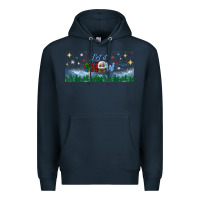Navy let it snow libbey glass Premium Hoodie - BundleAndBundleShop