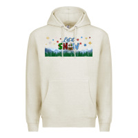 Oatmeal Heather let it snow libbey glass Premium Hoodie - BundleAndBundleShop