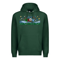 Sports Green let it snow libbey glass Premium Hoodie - BundleAndBundleShop