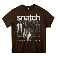 Chocolate Brown snatch Heavy Core Tee - tuanDangUi