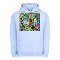 Pigment Grape Ice teacher tumbler Urban Hoodie - BarkalooDesign