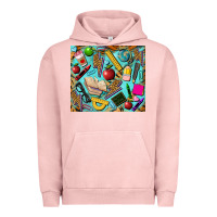 Pigment Salmon teacher tumbler Urban Hoodie - BarkalooDesign