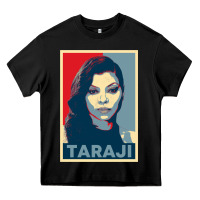 Black taraji p henson hope Heavy Core Tee - tuanDangUi