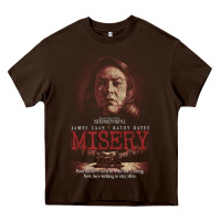 Chocolate Brown misery Heavy Core Tee - tuanDangUi