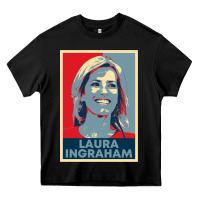 Black laura ingraham hope Heavy Core Tee - tuanDangUi