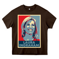 Chocolate Brown laura ingraham hope Heavy Core Tee - tuanDangUi