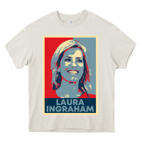 Cream laura ingraham hope Heavy Core Tee - tuanDangUi