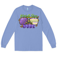 Colony Blue mardi gras dude Long Sleeve Tee - CowGirlArtShop