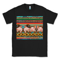 Black western serape pigs Classic Tee - RanaPortraitStore
