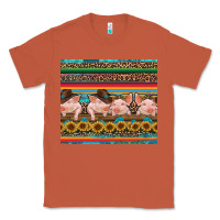 Copper western serape pigs Classic Tee - RanaPortraitStore