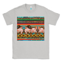 Moon Dust western serape pigs Classic Tee - RanaPortraitStore