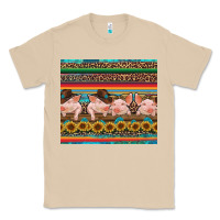 Mushroom western serape pigs Classic Tee - RanaPortraitStore