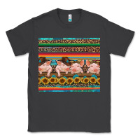 Smoke western serape pigs Classic Tee - RanaPortraitStore