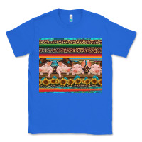 True Royal western serape pigs Classic Tee - RanaPortraitStore